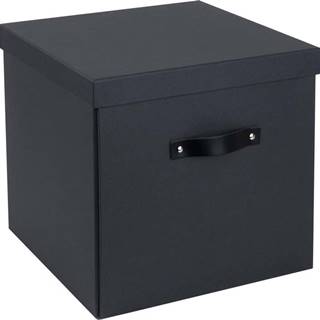 Tmavě šedá úložná krabice Bigso Box of Sweden Logan