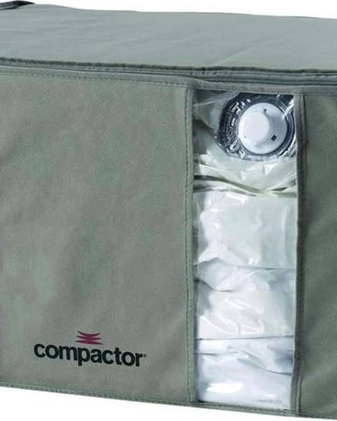 Compactor Úložný box na oblečení Compactor Home Taupe, 165 l