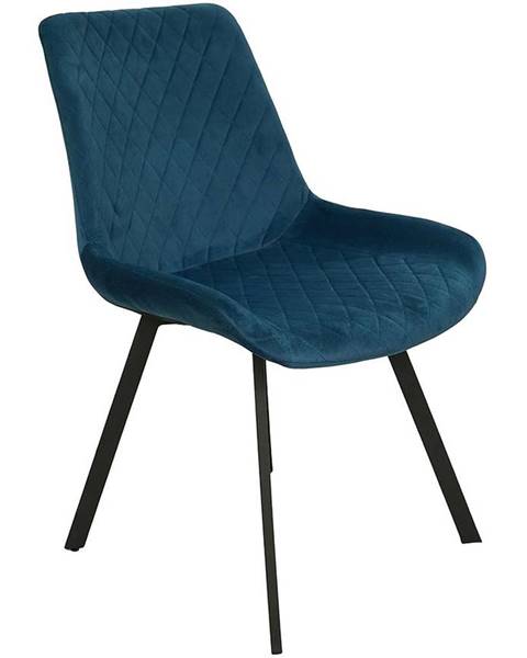 BAUMAX Židle Kansas modrý