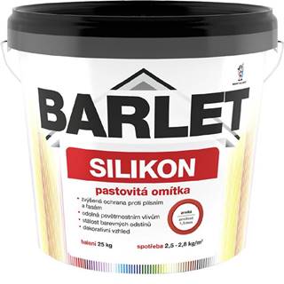 Barlet silikon zrnitá omítka 1,5mm 25kg 3314