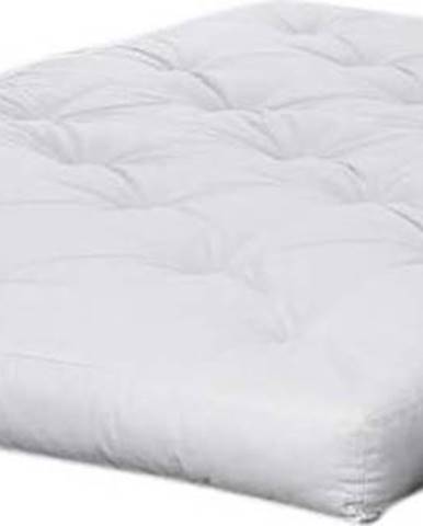 Krémově bílá futonová matrace Karup Basic, 90 x 200 cm