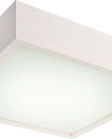Bílé čtvercové stropní svídidlo LAMKUR Plafond, 37,5 x 37,5 cm