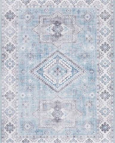Světle modrý koberec Nouristan Gratia, 120 x 160 cm