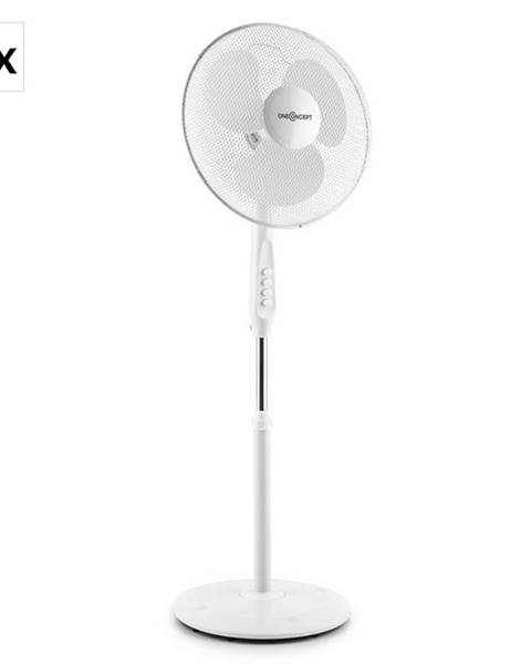 OneConcept OneConcept White Blizzard 2G, bílý, stojící ventilátor, 41 cm, 50 W, oscilace