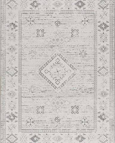 Béžovo-šedý venkovní koberec Universal Ballia, 77 x 150 cm