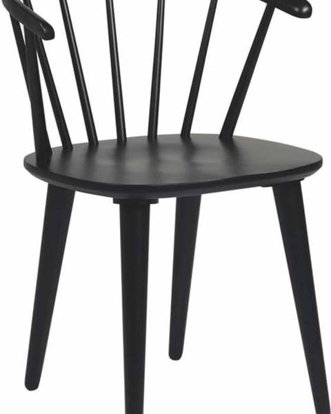 Rowico Černá jídelní židle ze dřeva kaučukovníku Rowico Carmen