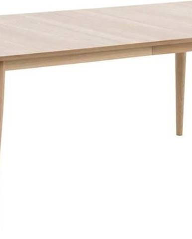 Rozkládací jídelní stůl s podnožím z dubového dřeva Actona Century, 200 x 100 cm 