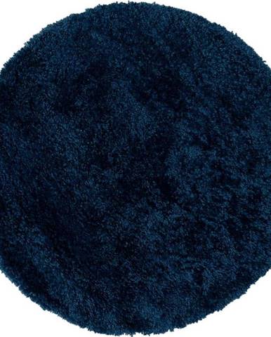 Tmavě modrý koberec Flair Rugs Sparks, ⌀ 133 cm