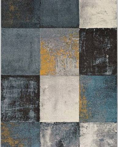 Tmavě šedý koberec Universal Adra Azulo, 115 x 160 cm