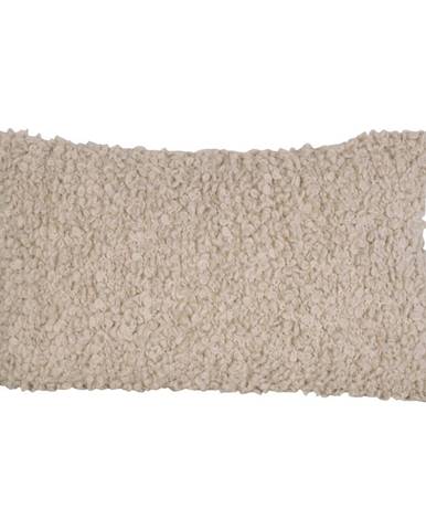 Krémový bavlněný polštář PT LIVING Purity, 50 x 30 cm