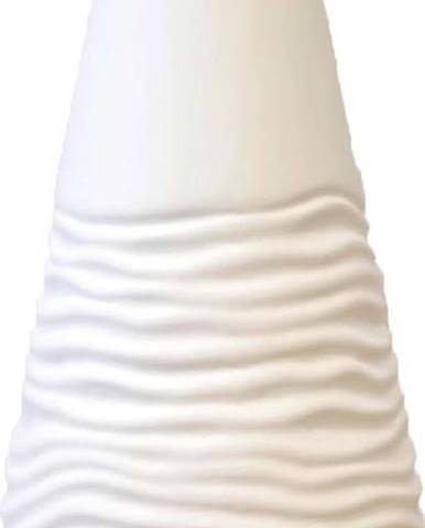 Bílá keramická váza Rulina Crease