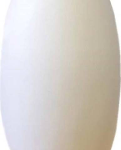 Bílá keramická váza Rulina Roll, výška 23 cm