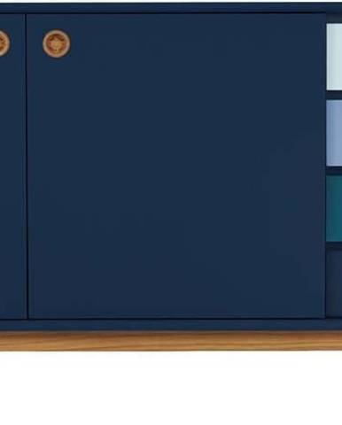 Tmavě modrá komoda Tom Tailor for Tenzo Color Box, 170 x 80 cm