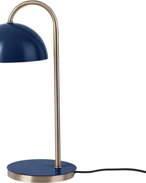Leitmotiv Stolní lampa v matné tmavě modré barvě Leitmotiv Decova