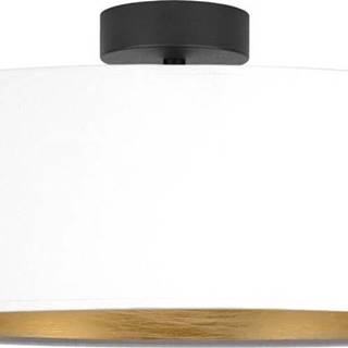 Bílé stropní svítidlo s detailem ve zlaté barvě Sotto Luce Tres XL, ⌀ 45 cm