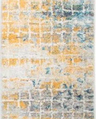 Modro-žlutý koberec Flair Rugs Urban, 60 x 220 cm