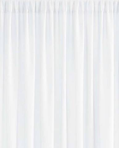 Bílý závěs AmeliaHome Voile Pleat, 140 x 250 cm