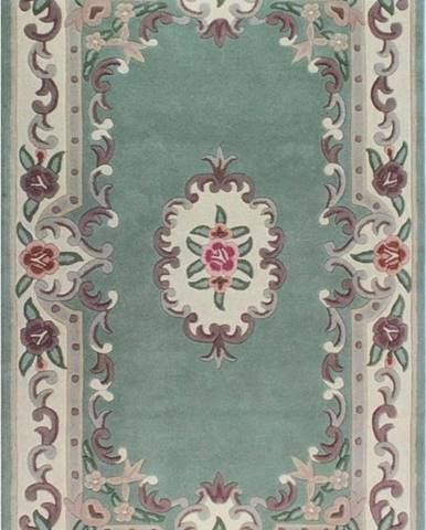Zelený vlněný koberec Flair Rugs Aubusson, 150 x 240 cm
