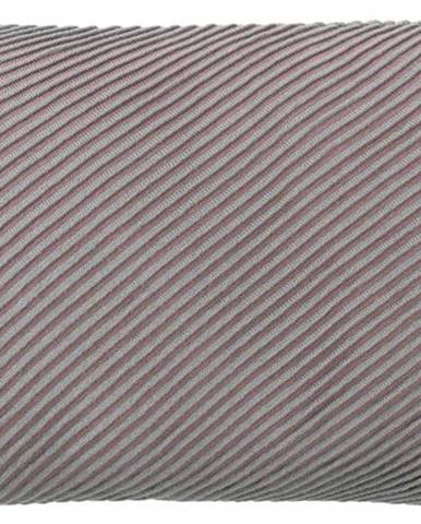 Růžovo-šedý bavlněný povlak na polštář Blomus, 50 x 30 cm