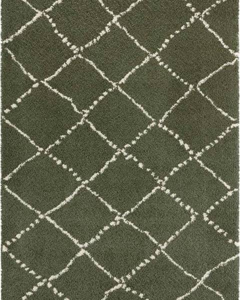 Mint Rugs Zelený koberec Mint Rugs Hash, 200 x 290 cm