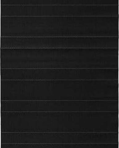 Černý venkovní běhoun Hanse Home Sunshine, 80 x 200 cm