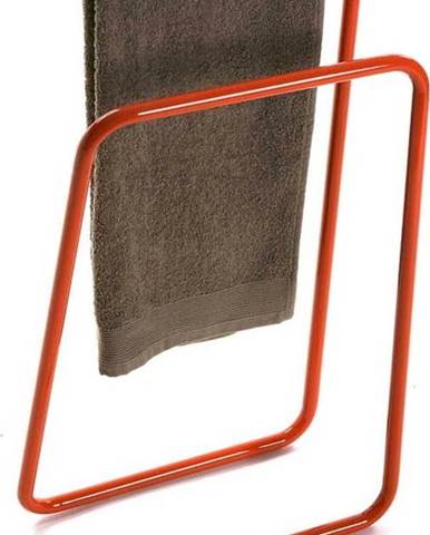 Oranžový kovový stojan na ručníky Versa