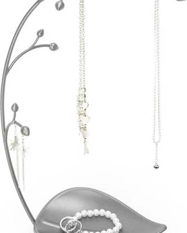 Stojánek ve stříbrné barvě na šperky Umbra Orchid