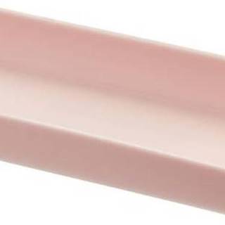 Růžový tácek na šperky iDesign Cade