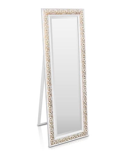Casa Chic Casa Chic Greenford Zrcadlo s dřevěným rámem obdélníkové 130 x 45 cm Vintage