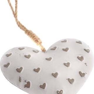 Dekorativní kovové závěsné srdce Dakls Easter Heart