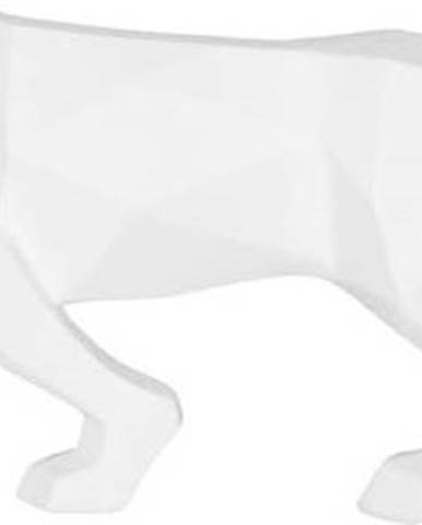 Matně bílá soška PT LIVING Origami Panther