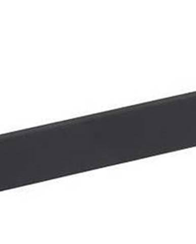 Černý mosazný držák na ručníky Sapho Pirenei, šířka 45 cm