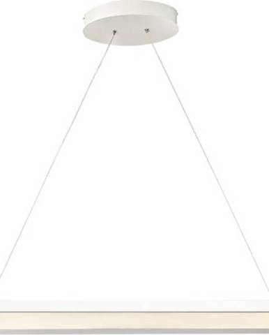 Bílé závěsné svítidlo SULION Scale, výška 120 cm