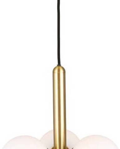 Závěsné svítidlo ve zlaté barvě SULION Musa, výška 120 cm