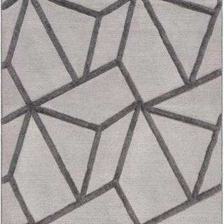 Šedý koberec Flair Rugs Safi, 160 x 230 cm