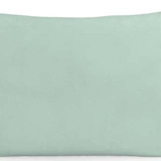 Mentolově zelený bavlněný povlak na polštář Mr. Fox Basic, 75 x 50 cm