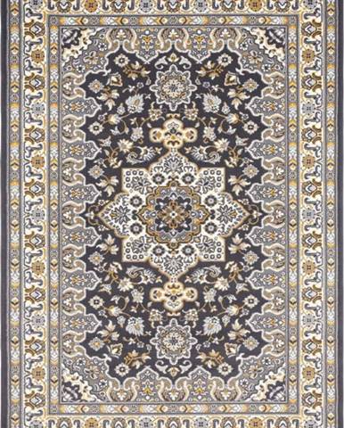 Tmavě šedý koberec Nouristan Parun Tabriz, 160 x 230 cm