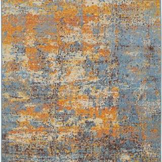 Barevný koberec s podílem recyklované bavlny Nouristan, 80 x 150 cm