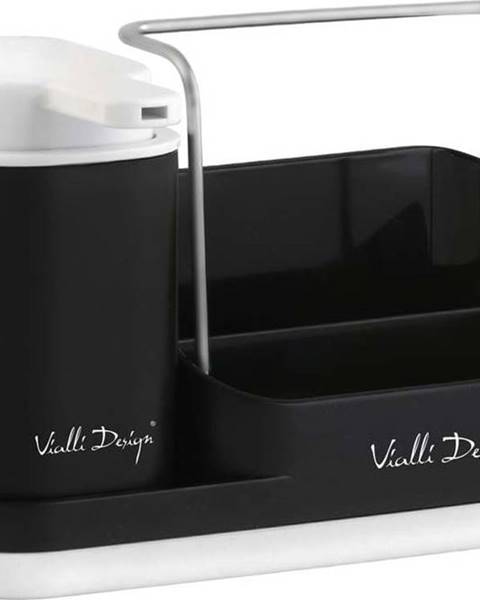 Vialli Design Černý set na mytí nádobí Vialli Design