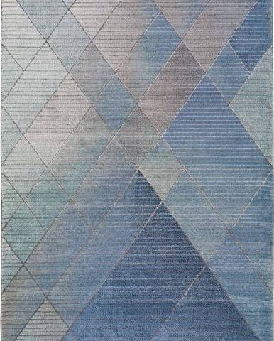 Modrý koberec Universal Dash, 80 x 150 cm