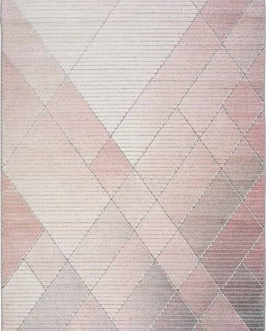 Růžový koberec Universal Dash, 140 x 200 cm