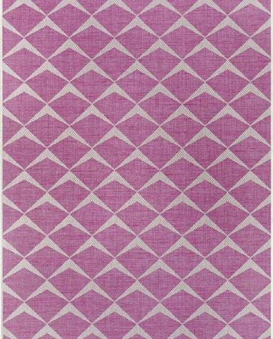 Růžovo-béžový venkovní koberec NORTHRUGS Escala, 140 x 200 cm