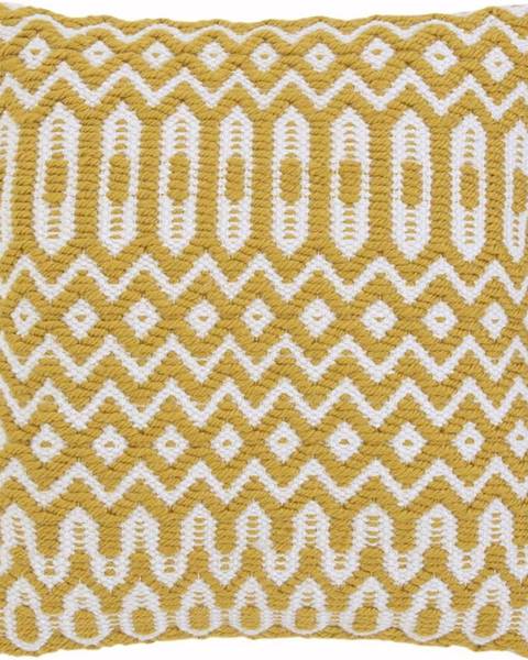 Asiatic Carpets Žlutý venkovní polštář Asiatic Carpets Halsey, 45 x 45 cm
