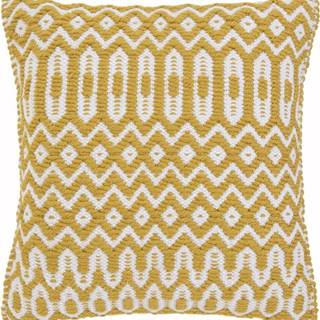 Žlutý venkovní polštář Asiatic Carpets Halsey, 45 x 45 cm