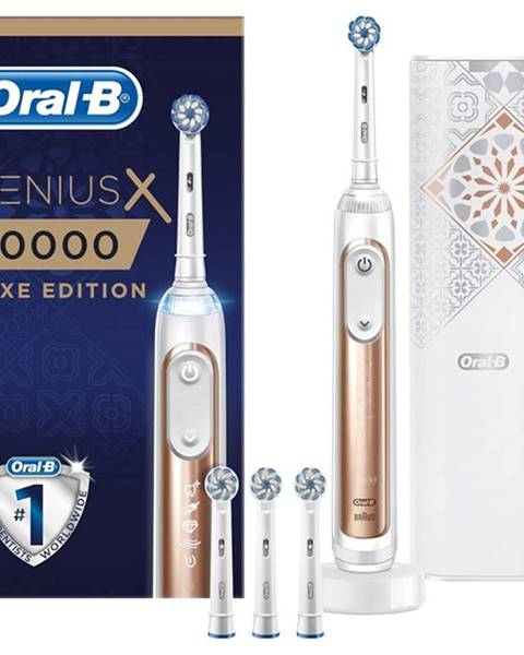 Oral-B Elektrický zubní kartáček Oral-B Genius X 20000N Rose Gold
