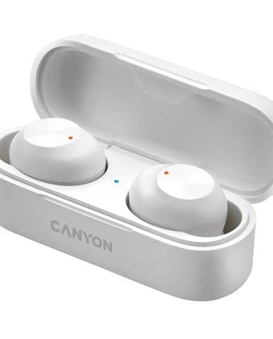 True Wireless sluchátka Canyon TWS-1, bílá