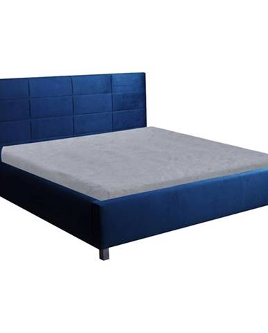 Čalouněná postel Lyra 180x200, modrá