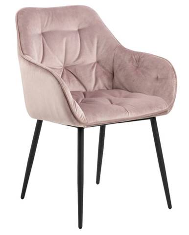 Jídelní židle Bora růžová