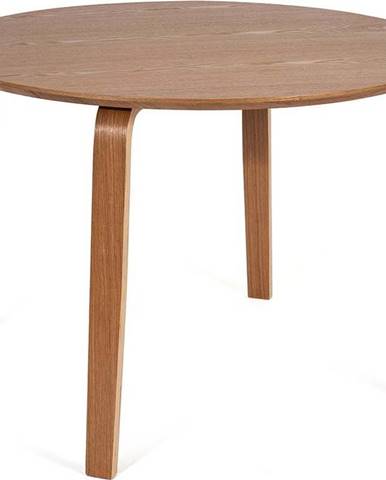 Kulatý jídelní stůl v dekoru dubu ø 110 cm Lana - Bonami Essentials