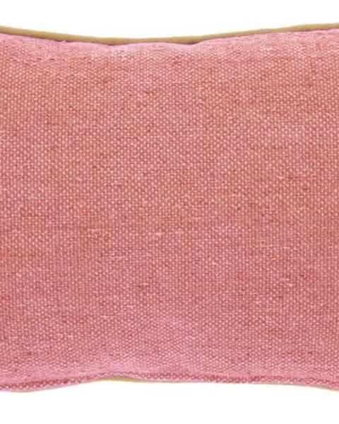 Kave Home Růžový povlak na polštář z recyklovaného plastu Kave Home Dalila, 30 x 50 cm